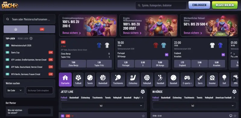 MrPacho betting